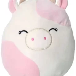 Hot Sale 😀 Squishmallows Caedyn the Cow 10-Inch Plush 💯