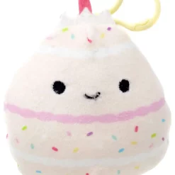 Coupon 🥰 Squishmallows Dorina the 🥳 Birthday Cake 4-Inch Plush Hanger 👍