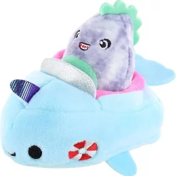 New 🔔 Squishmallows Squishville! Chuey the Dino & Vehicle 2-Inch Mini Plush 🧨