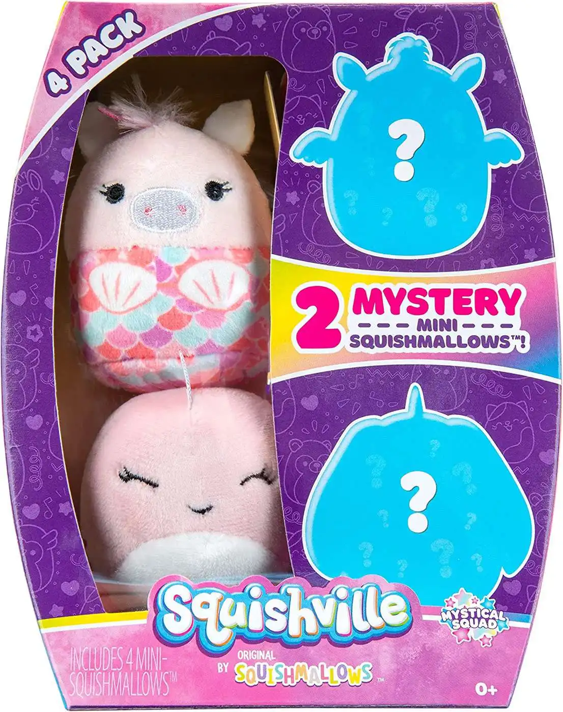 Wholesale โจ Squishmallows Squishville! Mystical Squad 2-Inch Mini Plush 4-Pack Set ๐ฏ 3 Wholesale โจ Squishmallows Squishville! Mystical Squad 2-Inch Mini Plush 4-Pack Set ๐ฏ