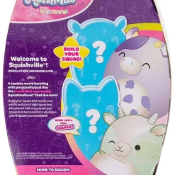 Brand new 🌟 Squishmallows Squishville! Pastel Squad 2-Inch Mini Plush 4-Pack Set 🎉 -Cheap Squishmallows Store 191726428565 inset2