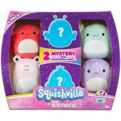 Top 10 ๐งจ Squishmallows Squishville! โ๏ธ Summer Squad 2-Inch Mini Plush 6-Pack Set ๐