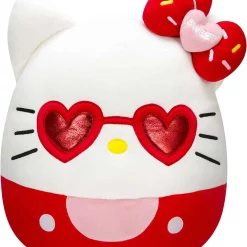 Top 10 🧨 Squishmallows Hello Kitty 16-Inch Plush [Red Heart Glasses] ⌛