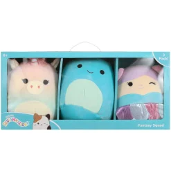 Outlet 🥰 Squishmallows Fantasy Squad Gretti, Bebb & Bevalee 8-Inch Plush 3-Pack Set ❤️