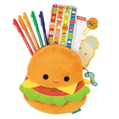 Outlet 🤩 Squishmallows All About Squish Collection Carl the Hamburger Exclusive Stationery Kit 🔥 -Cheap Squishmallows Store 787909502940 inset2