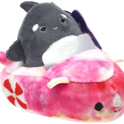 Buy 🔔 Squishmallows Squishville! Kai Whale in Boat 2-Inch Mini Plush ✨