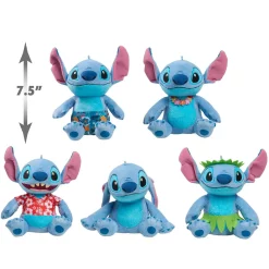 Coupon 💯 Disney Lilo & Stitch Hula Stitch, Hawaiian Lei Stitch, Tropical 👕 Shirt Stitch, Tropical Shorts Stitch, & Ears Down Stitch Plush 5-Pack 💯 -Cheap Squishmallows Store 886144305580 inset2