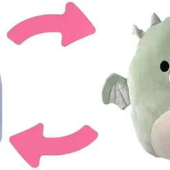 Budget 🌟 Squishmallows Flip-a-Mallows Courtney & Miles 12-Inch Plush 🎁