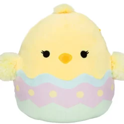 New 👏 Squishmallows Easter Aimee the Chick 12-Inch Plush [in Egg] 🥰