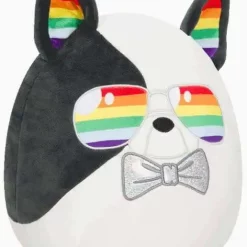 Cheapest 👍 Squishmallows Lamont the French Bulldog 12-Inch Plush [Pride] 😀