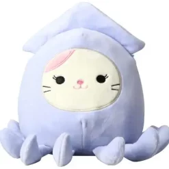 Deals 🌟 Squishmallows Costume Squad Karina the Cat 7-Inch Plush [Squid Costume] 🎉