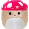 Promo 🤩 Squishmallows Squishville! Malcolm the Mushroom 2-Inch Mini Plush 🛒 -Cheap Squishmallows Store squishmalcolm