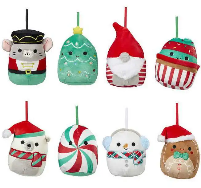 Outlet 🛒 Squishmallows Ornament Holiday CLASSIC Collection Exclusive 4-Inch Plush 8-Pack Set 🔥 5 Outlet 🛒 Squishmallows Ornament Holiday CLASSIC Collection Exclusive 4-Inch Plush 8-Pack Set 🔥 - Image 3