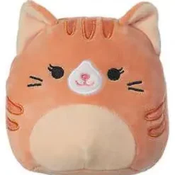 Promo 😀 Squishmallows Gigi the Orange Tabby Cat Exclusive 5-Inch Plush 👏