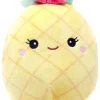 New ⌛ Squishmallows Food Squad Maui the Pineapple 5-Inch Plush [with Bow] 🔥 -Cheap Squishmallows Store squishmallowmauibow