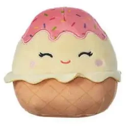 Cheapest ✨ Squishmallows Shannon the Vanilla Ice Cream Cone Exclusive 5-Inch Plush 😍