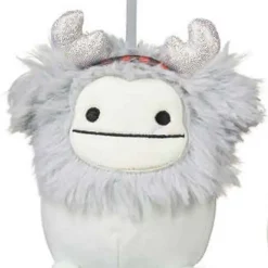 Deals 🔥 Squishmallows Ornament Evita the Bigfoot Exclusive 4-Inch Plush [Holiday WINTER Collection Loose] 🎁