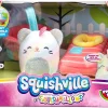 Hot Sale 👍 Squishmallows Squishville! Picnic Set 2-Inch Mini Plush Playset [with Camilla the Caticorn] 🔔 -Cheap Squishmallows Store squishpicnic