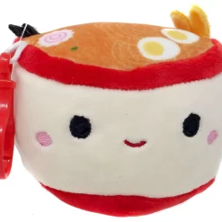 Deals 🎁 Squishmallows Raisy the Ramen 4-Inch Plush Hanger 🎉