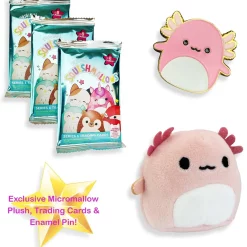 Deals 👍 Squishmallows Series 1 Trading Cards Archie the Axolotl Collector Tin 😀 -Cheap Squishmallows Store squishtinarchie inset1