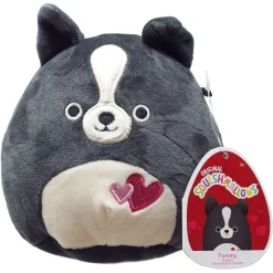 Brand new 🔔 Squishmallows Valentine Tommy the 🦮 Dog 5-Inch Plush ✔️