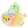 Cheapest 🧨 Squishmallows Squishville! Green Donkey & Vehicle 2-Inch Mini Plush 🛒 -Cheap Squishmallows Store squishvehgrndonk