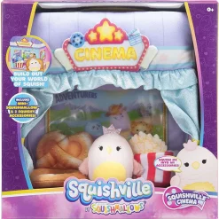 Buy ✨ Squishmallows Squishville! Squishville Cinema 2-Inch Mini Plush Playset ✨