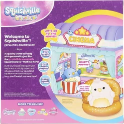 Buy ✨ Squishmallows Squishville! Squishville Cinema 2-Inch Mini Plush Playset ✨ -Cheap Squishmallows Store squishvillecinema inset3