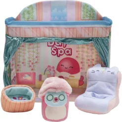 Cheapest ⭐ Squishmallows Squishville! Day Spa 2-Inch Mini Plush Playset 👏 -Cheap Squishmallows Store squishvilledayspa inset2