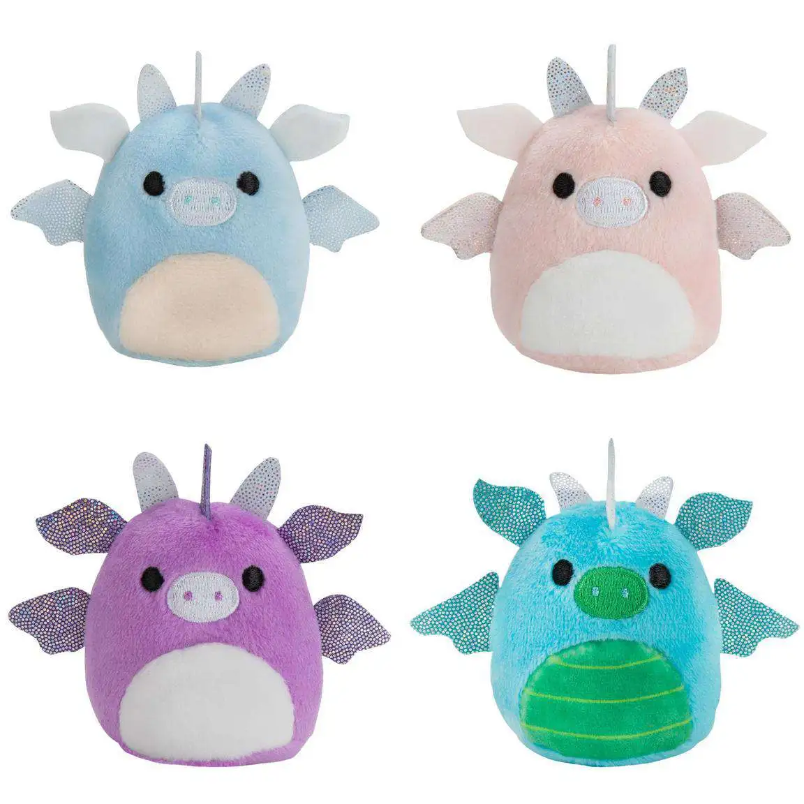 Cheapest 😀 Squishmallows Squishville! Dragons Exclusive 2-Inch Mini Plush 4-Pack Set 🔥 3 Cheapest 😀 Squishmallows Squishville! Dragons Exclusive 2-Inch Mini Plush 4-Pack Set 🔥