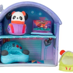Hot Sale 😀 Squishmallows Squishville! Gamer Garage Exclusive 2-Inch Mini Plush Playset 🌟