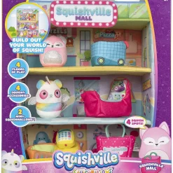 Flash Sale ⭐ Squishmallows Squishville! Squishville Mall 2-Inch Mini Plush Playset [Version 1, Damaged Package] 🧨