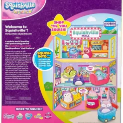 Discount 😉 Squishmallows Squishville! Squishville Mall 2-Inch Mini Plush Playset [Version 2] 😉 -Cheap Squishmallows Store squishvillemallv2 inset3