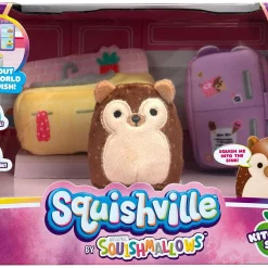 Best deal 🌟 Squishmallows Squishville! Kitchen Set 2-Inch Mini Plush Playset [with Hans] ⭐